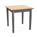 Charcoal / Natural Maple Steel Manufactured Wood End Table P68211