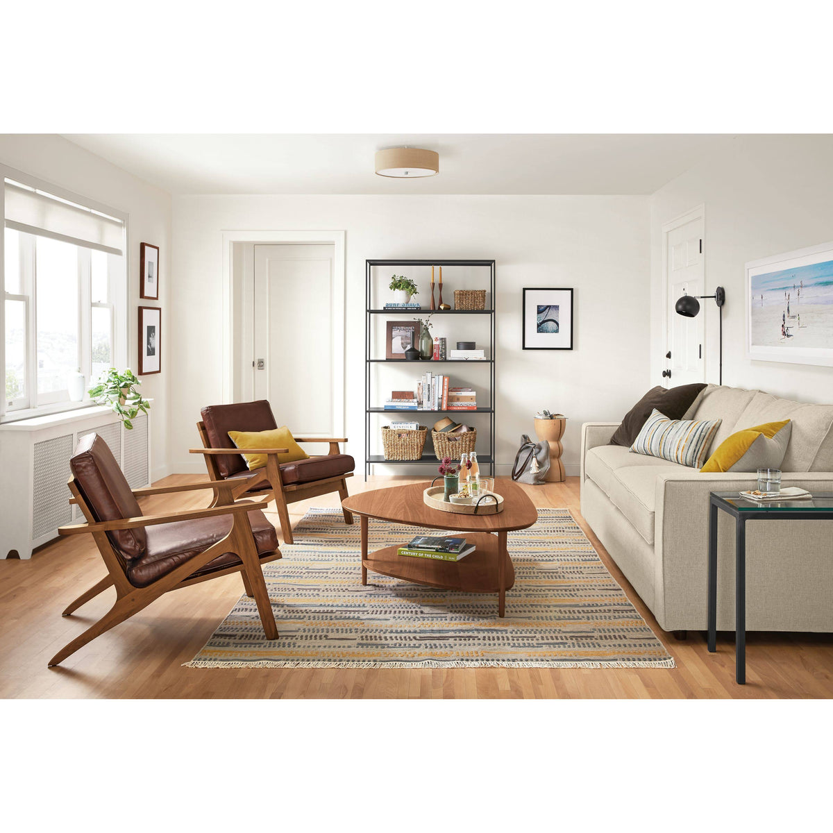 Modern Slim Bookcase Z33888