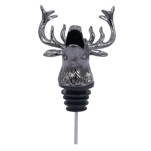 Creative Elk Head Wine Pourer Bottle Stopper G310