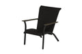 Chicago Steel Frame Sling Chair Brown - Pack of 2 O16084