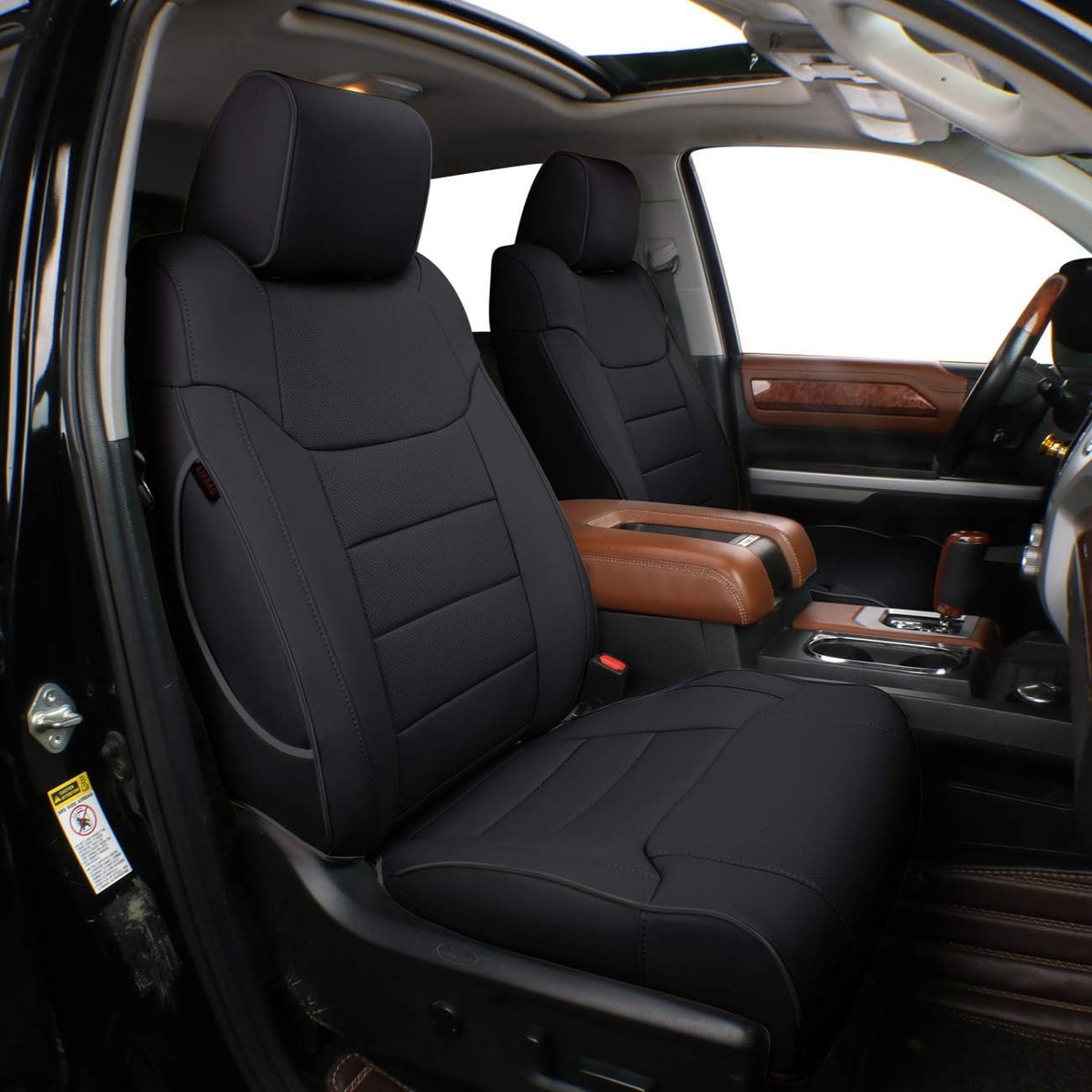 Custom Fit Leatherette Seat Covers V22965