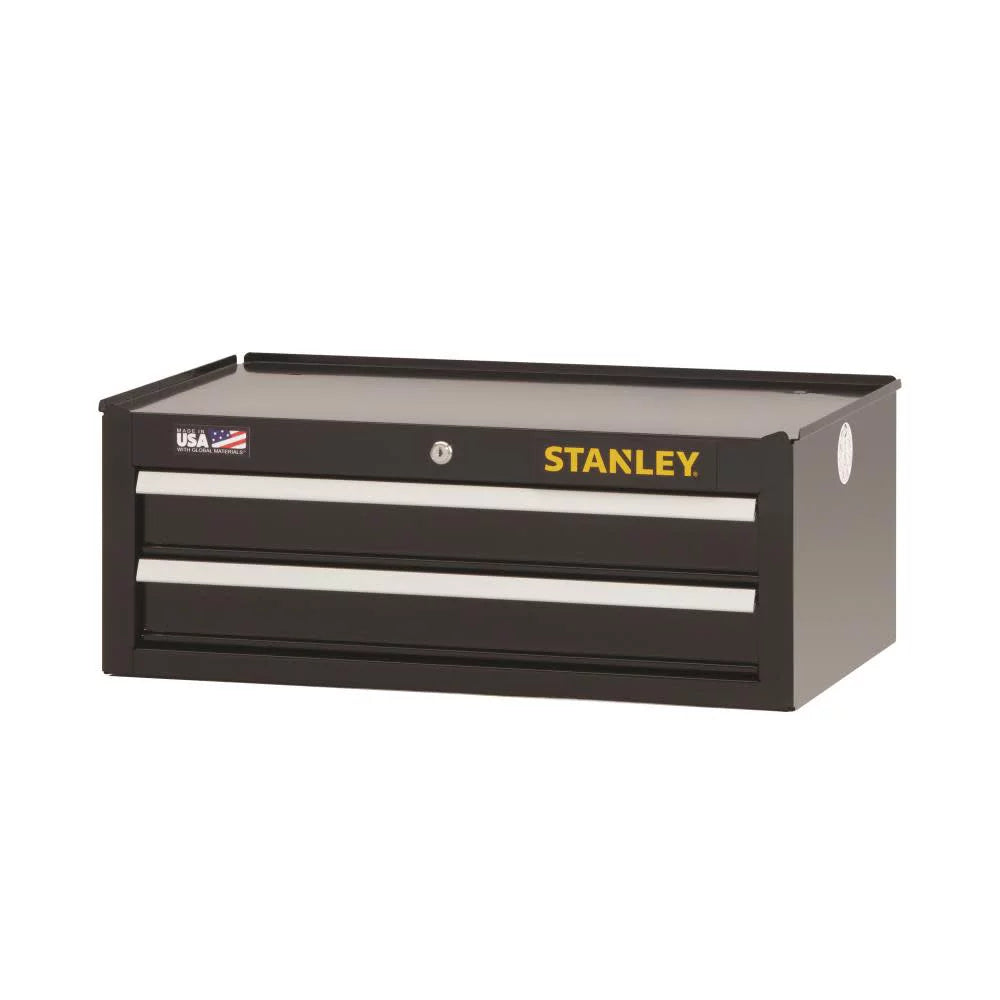2 Drawer 26 in Wide Black Tool Chest Q954853