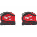 25 ft. and 16 ft. Compact Auto Lock Tape Measure G948