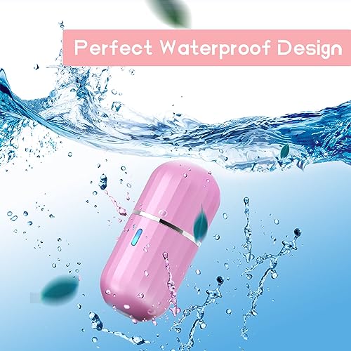 Rechargeable Waterproof Electric Razor for Women (Pink) Q67400