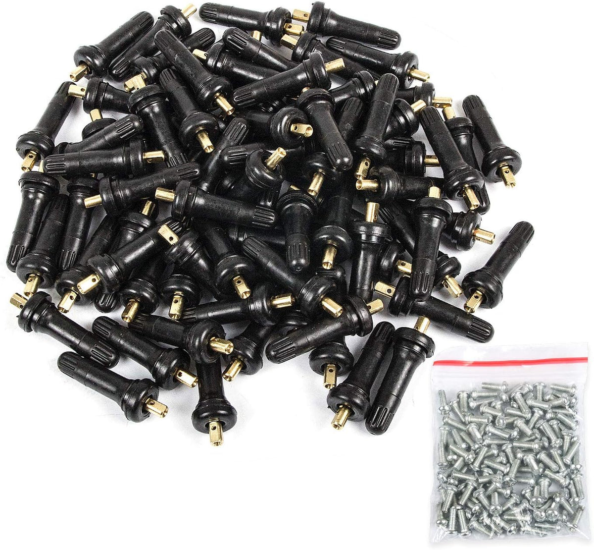 100pcs TPMS Tire Pressure Sensor Valve Stem Pack of 2 W17916