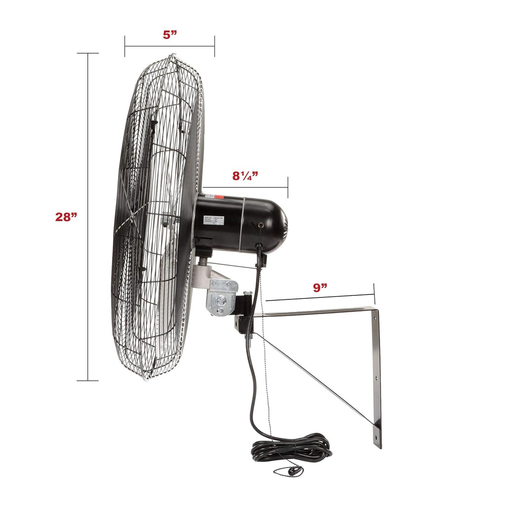 Commercial Wall Mount Fan W539