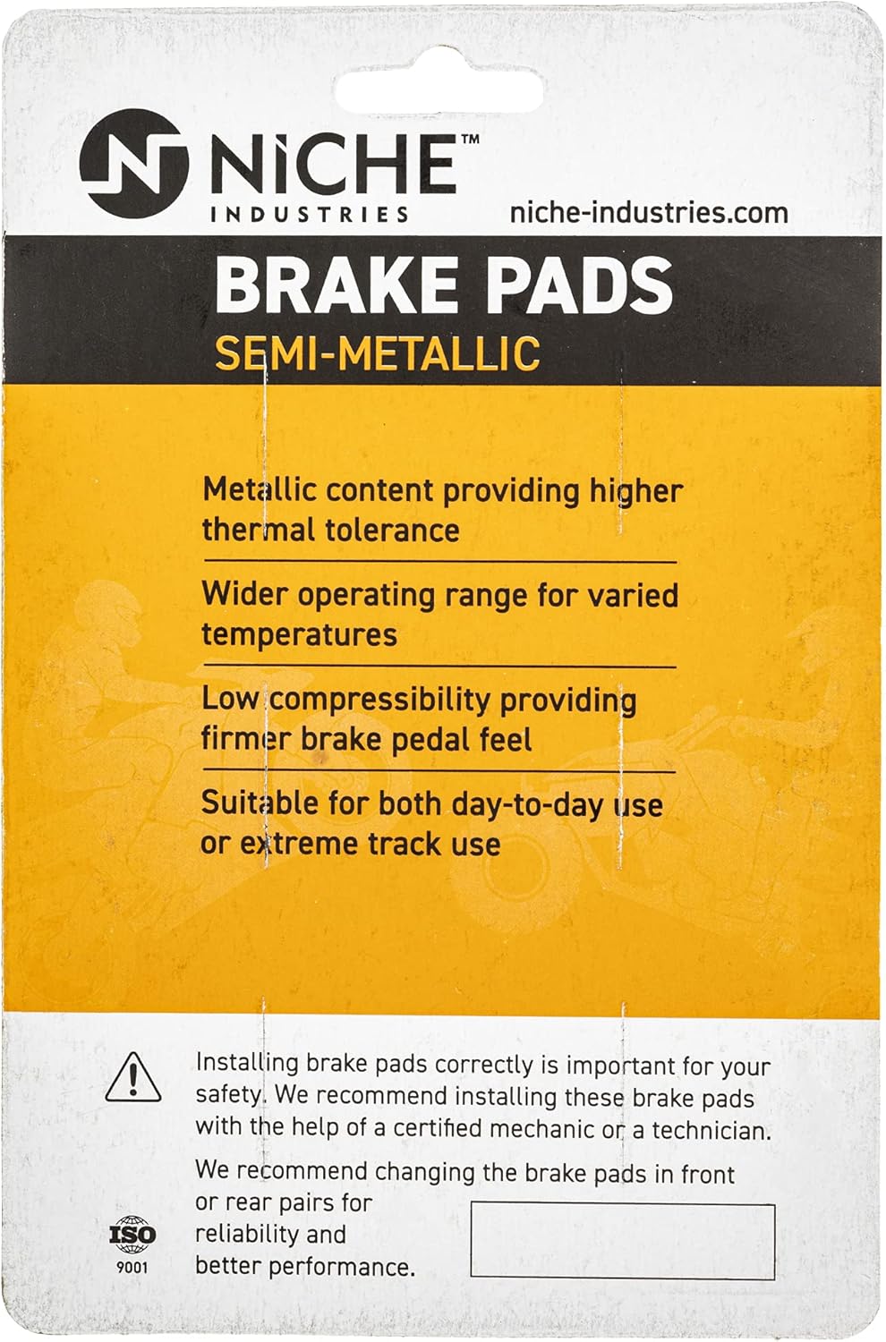 Brake Caliper and Pad Kit Rear Left Pack of 2 B26620