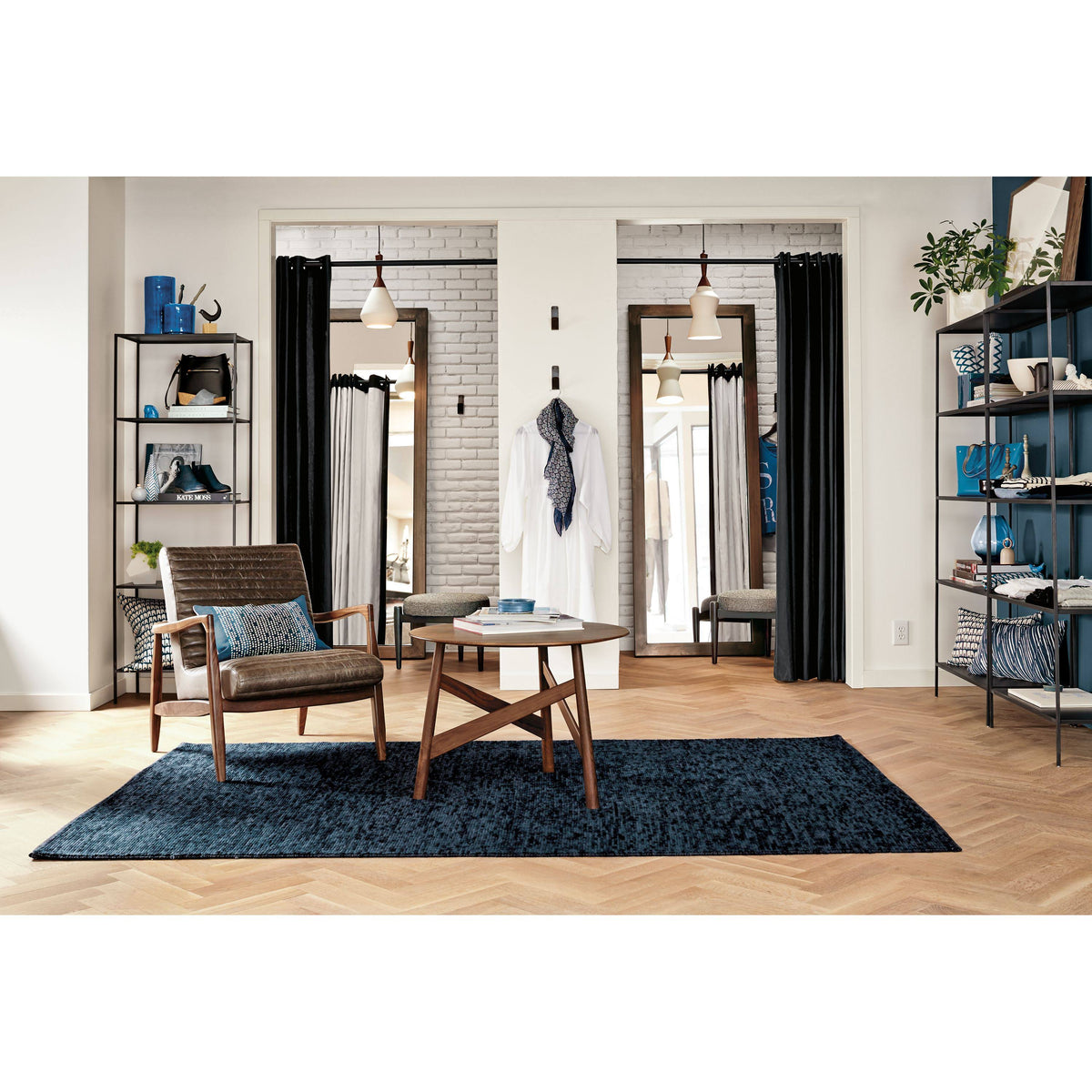 Modern Slim Bookcase Z33888