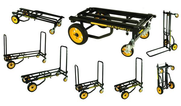 8-in-1 Mini Multi-Cart with Shelf B93202
