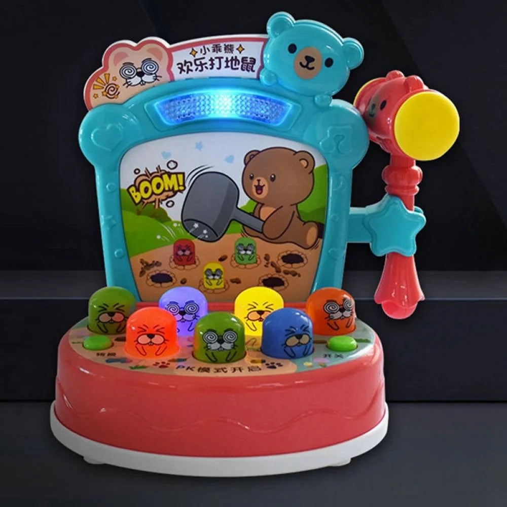 Whack A Mole Toy with 2 Soft Hammers D30753