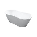 67'' White Free Standing Bathtub T3411
