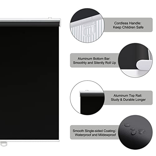 Cordless Blackout Roller Shades P147