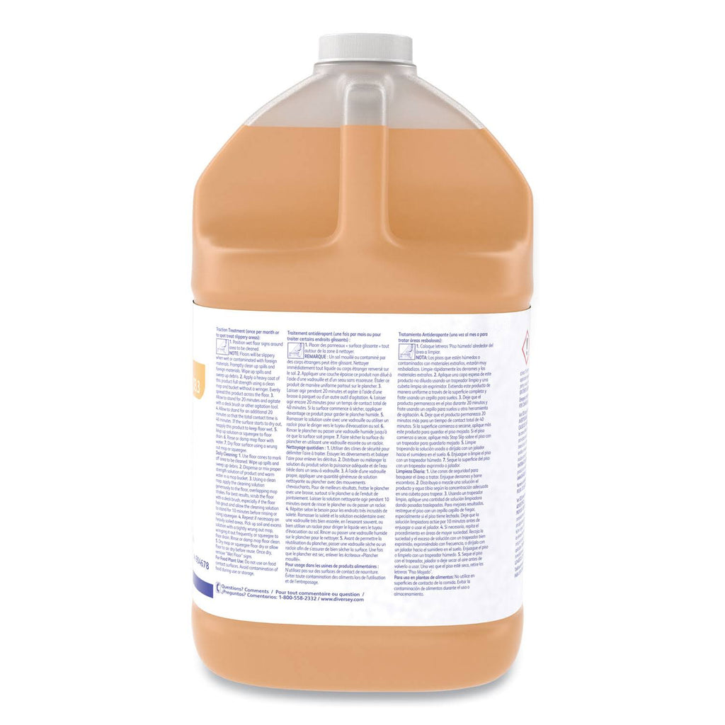 Suma Stop Slip Traction Treatment, Unscented, 1 Gal Bottle, 4/Carton I592760