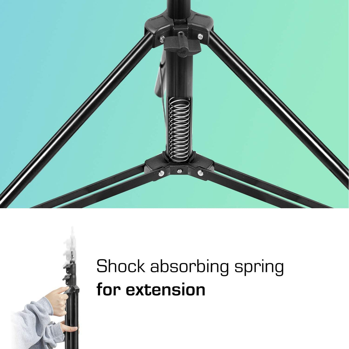 10 ft. Wide Photo Video Backdrop Stand with Carry Bag C457
