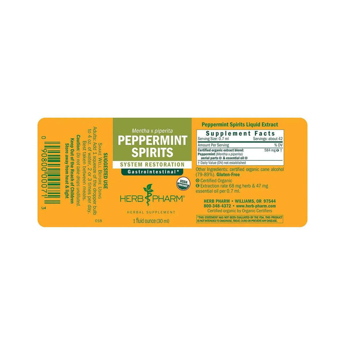 Peppermint Spirits Essential Oil A311