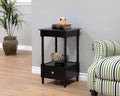 Black Storage Side Table R78283