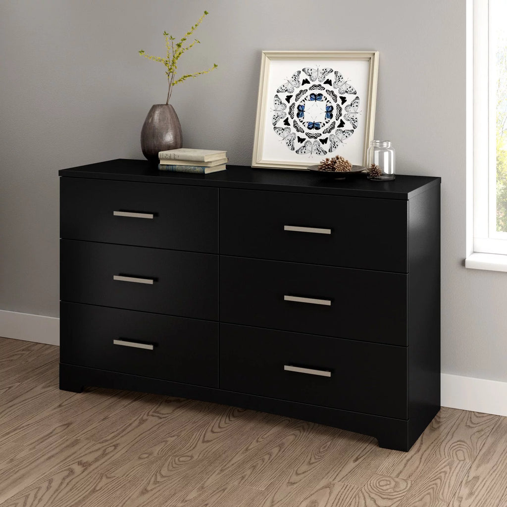 6 Drawer Double Dresser E9779