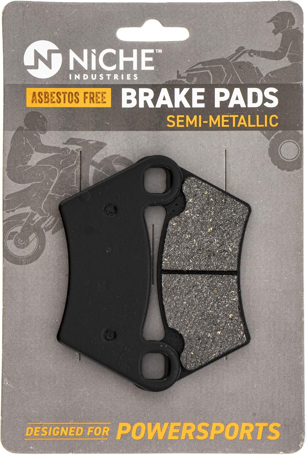 Brake Caliper and Pad Kit Rear Left Pack of 2 B26620
