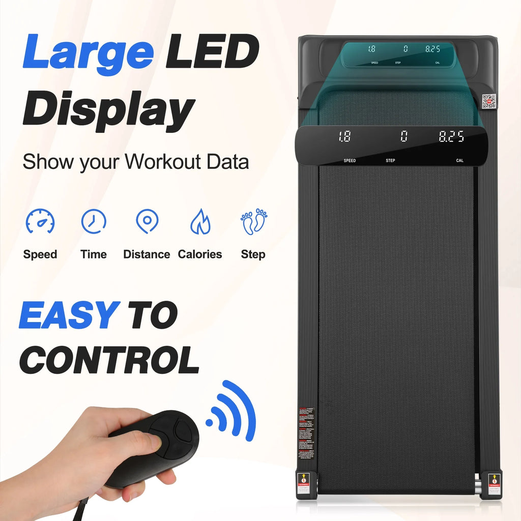 Under Desk Walking Pad 2.5HP Electric Treadmill N8155