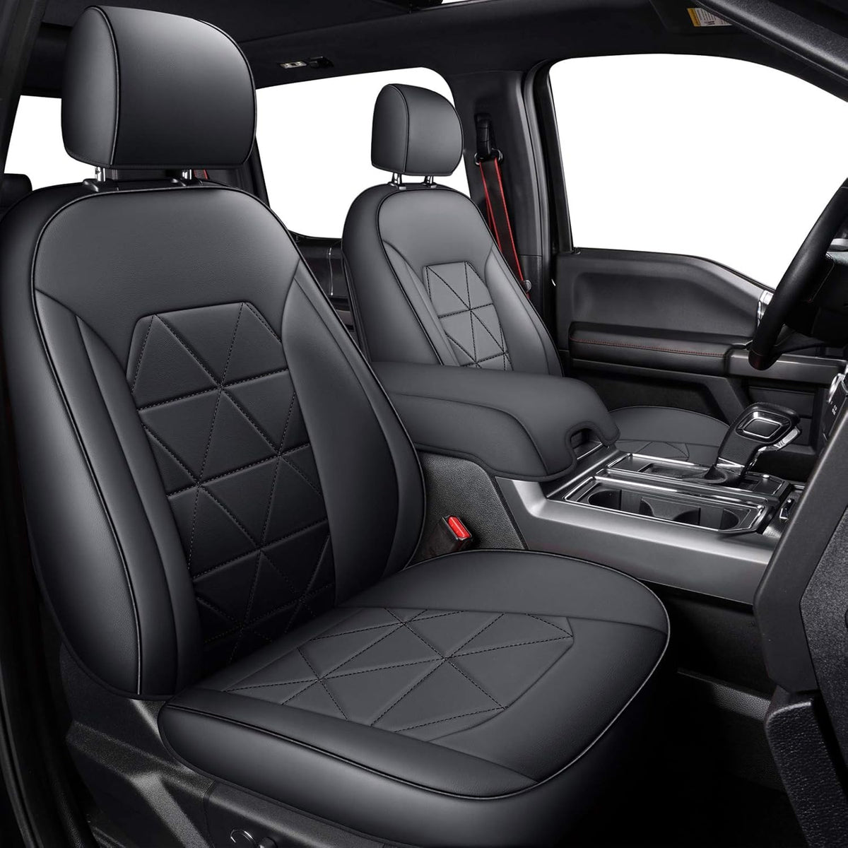 Faux Leather Seat Covers for Crew Cab U33584
