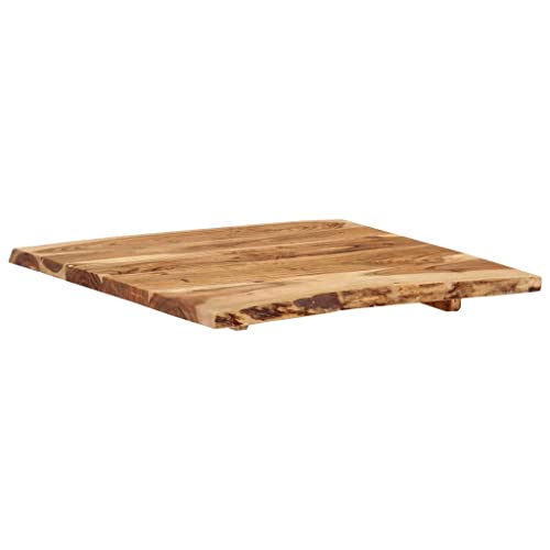 Solid Acacia Wood Table Top 22.8" x(19.7"-23.6") x1 I1345