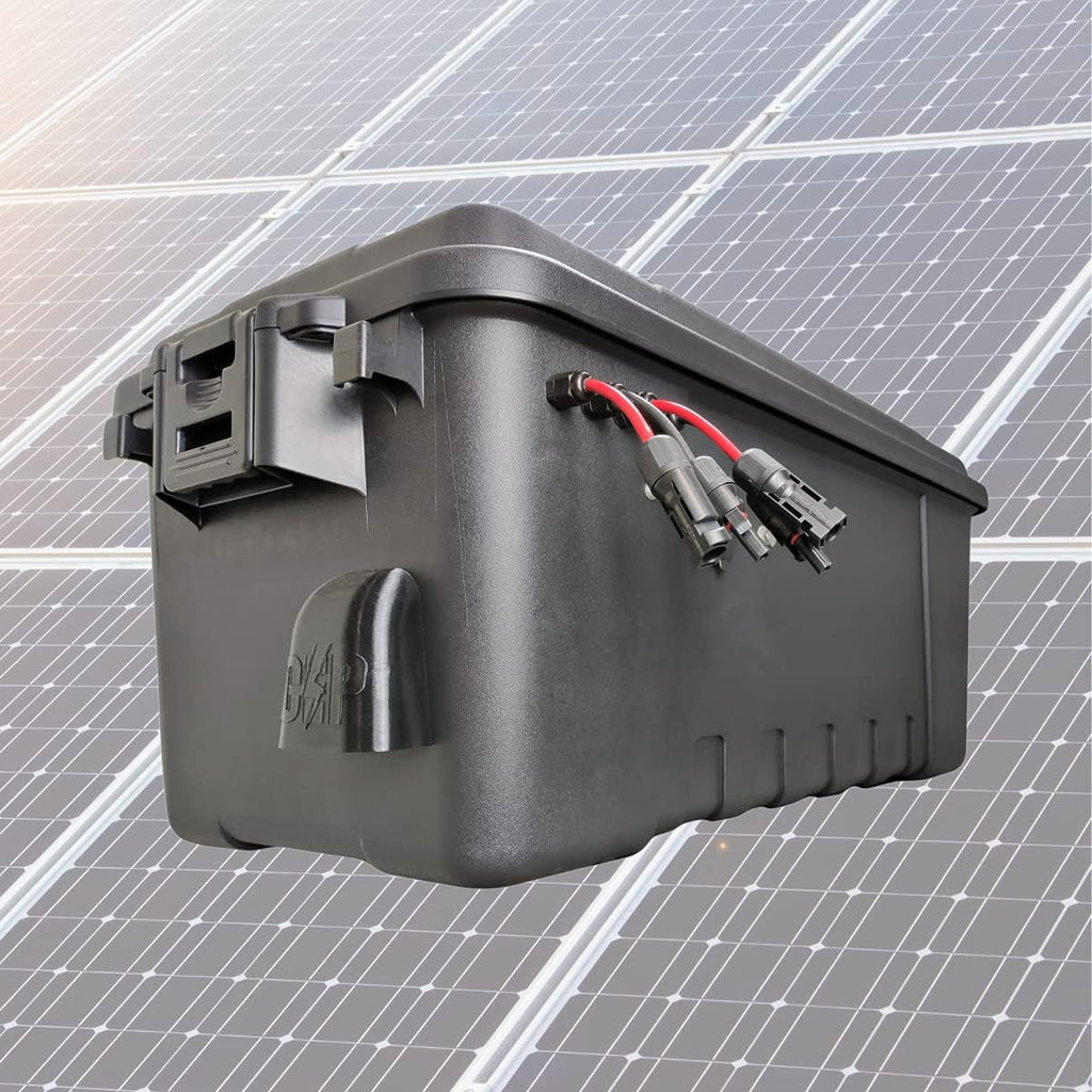 Waterproof MPPT Solar Generator Battery Box with 5000W Inverter M981