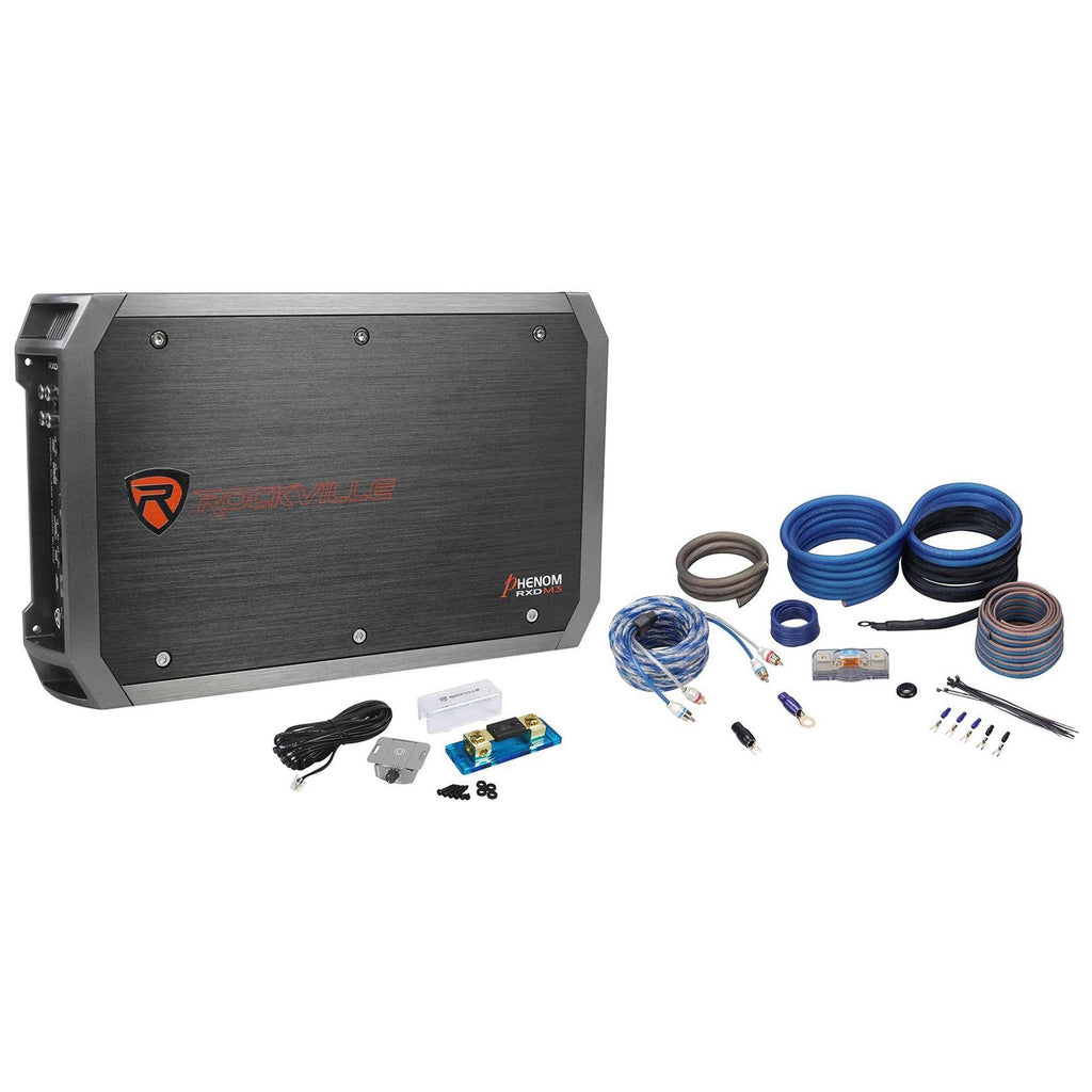 4000 Watt Mono Car Amplifier with Copper Amp Wire Kit A523315