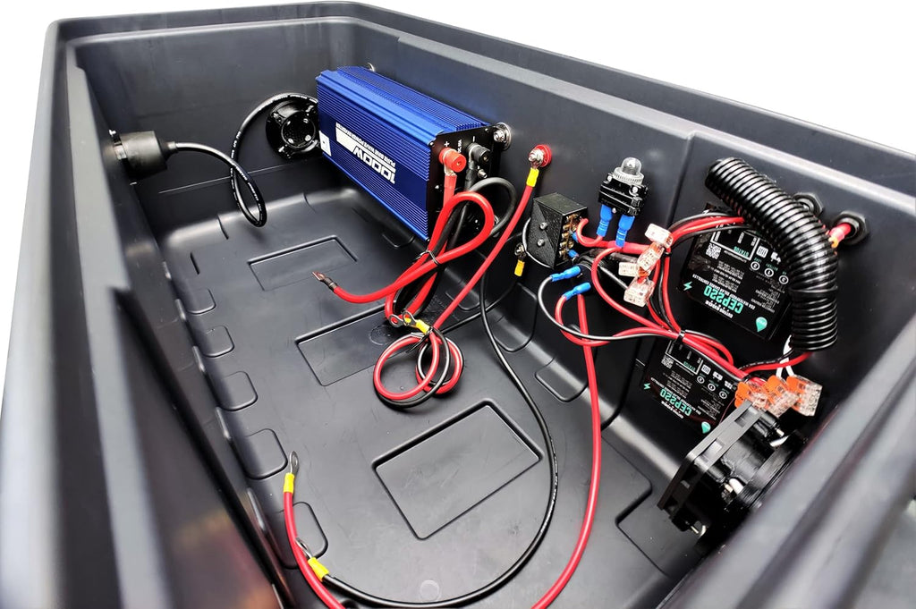 Waterproof MPPT Solar Generator Battery Box with 5000W Inverter M981
