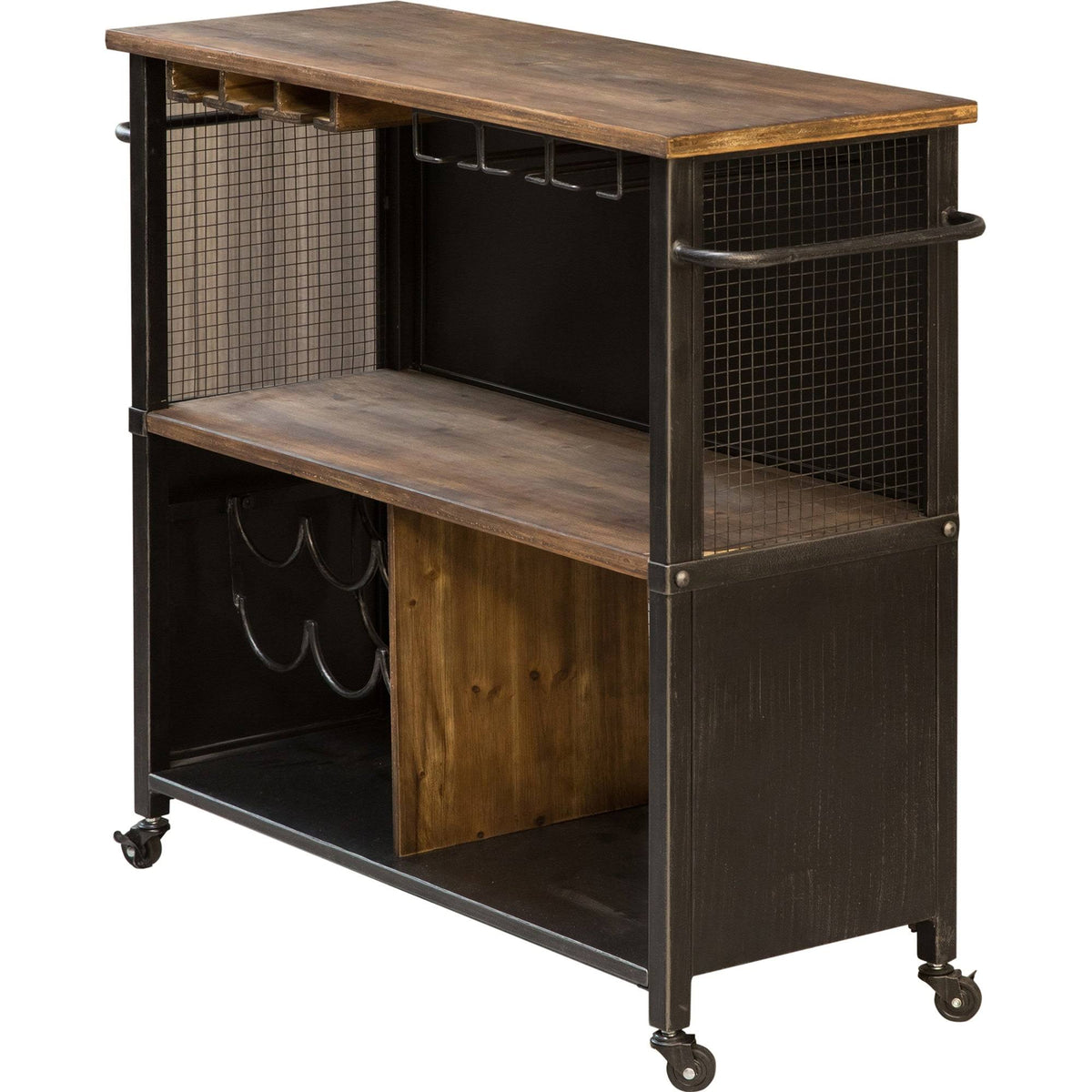 Farmhouse Kitchen Cart - White M4422