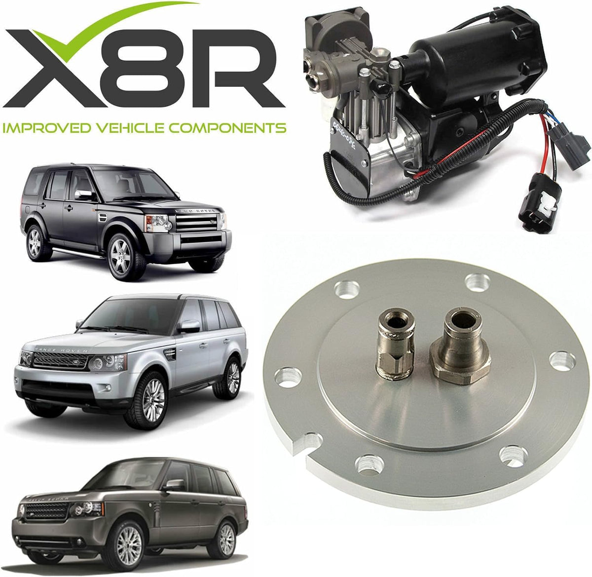 Air Suspension Compressor Drier Unit with Aluminium End Cap U667