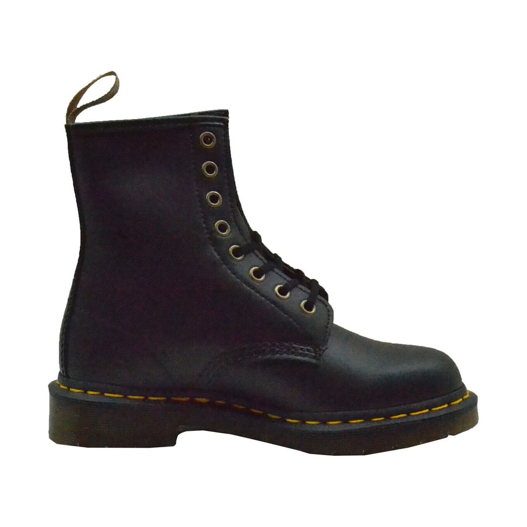 Vegan 8 Eye Leather Boots I4649