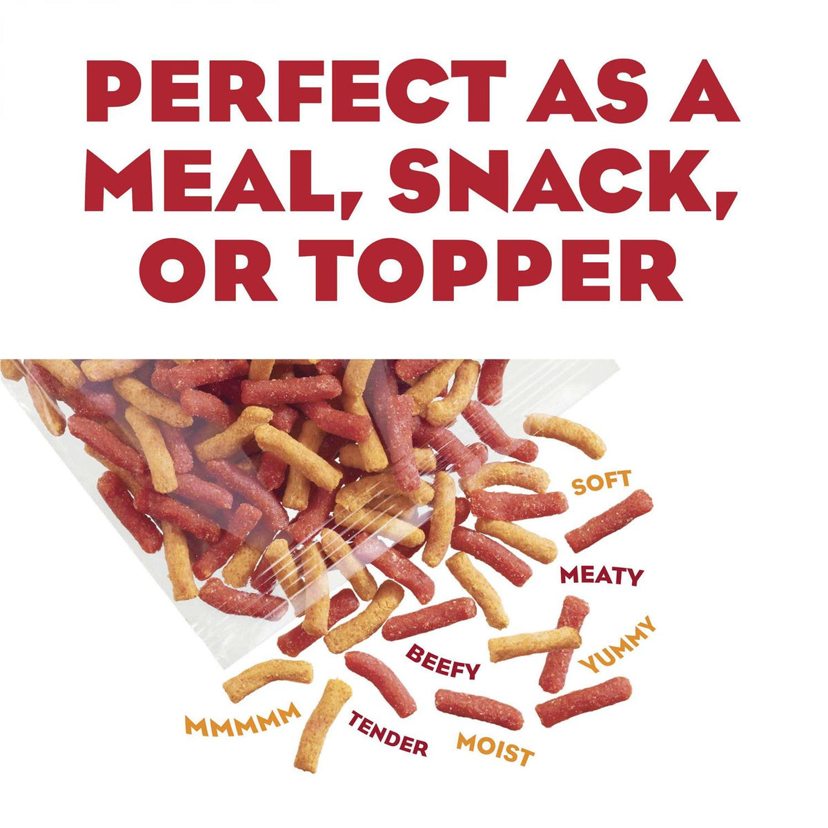 Moist Meaty Burger Cheddar Cheese Flavor Dry Dog Food Z676