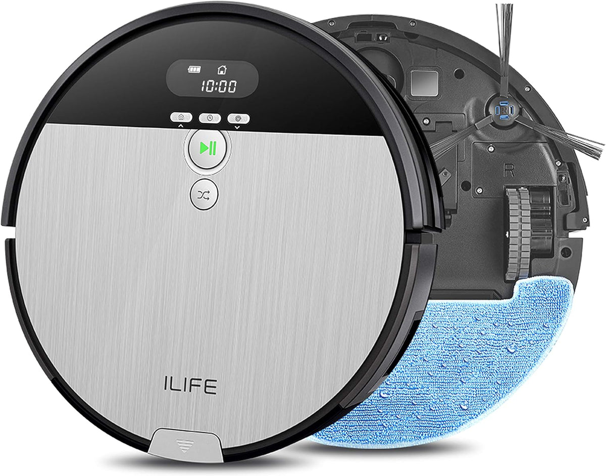 Robot Vacuum and Mop Combo with 750ml Dustbin K52636
