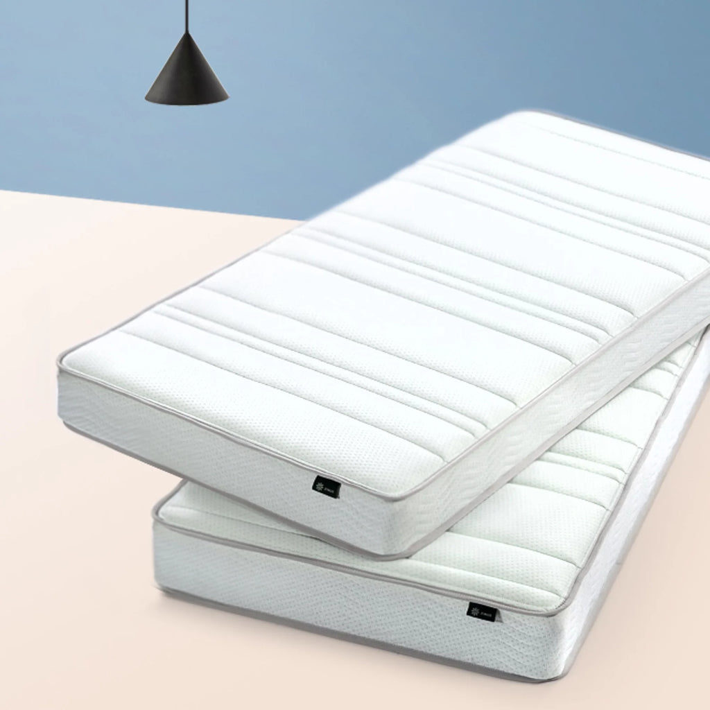 6" Foam and Spring Twin Mattress 2 Piece Set D41110