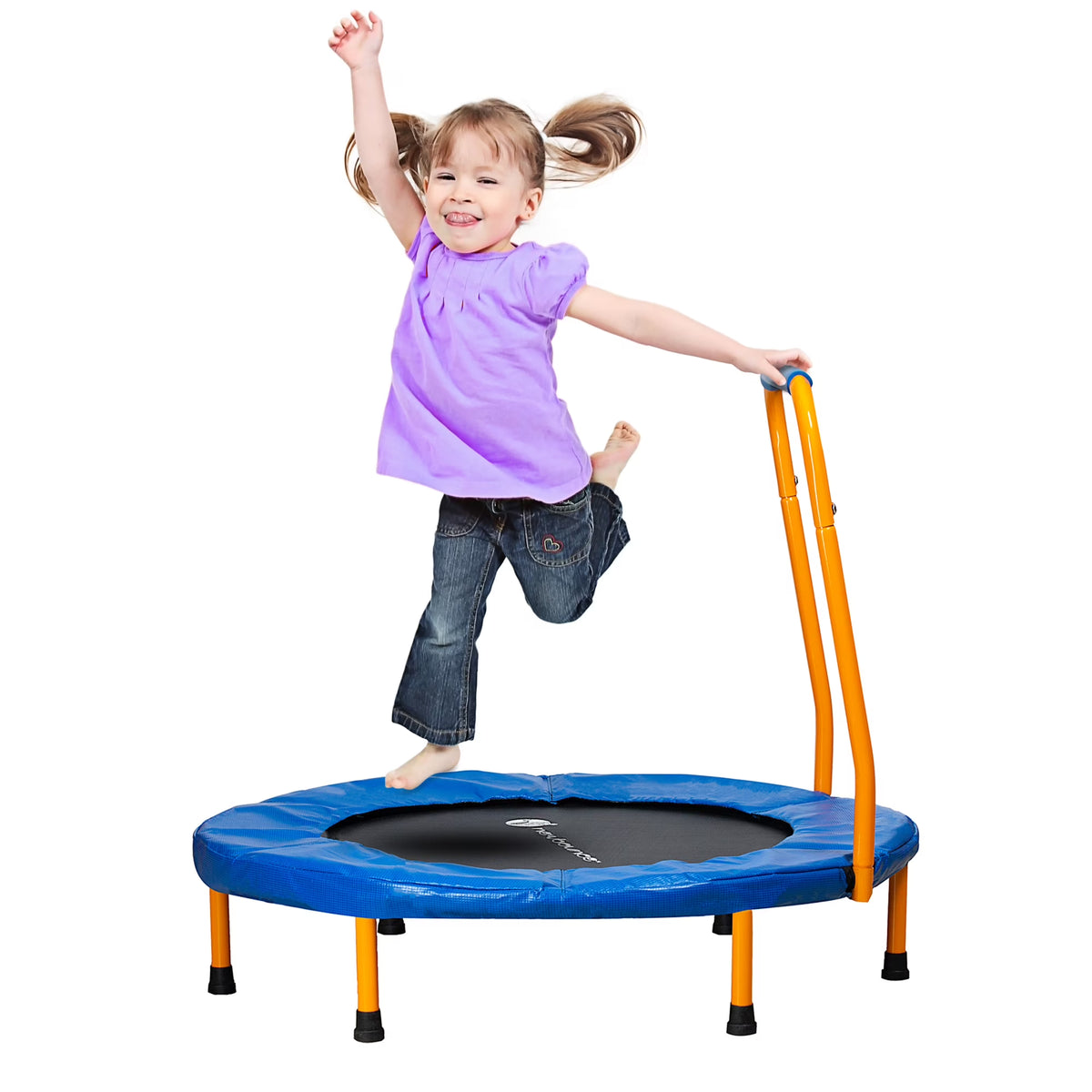 Foldable Mini Trampoline with Handlebar V165