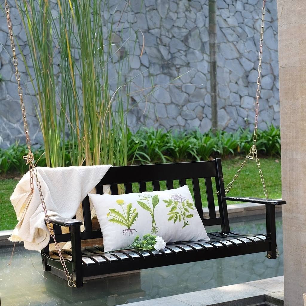 Black Porch Swing Y700972