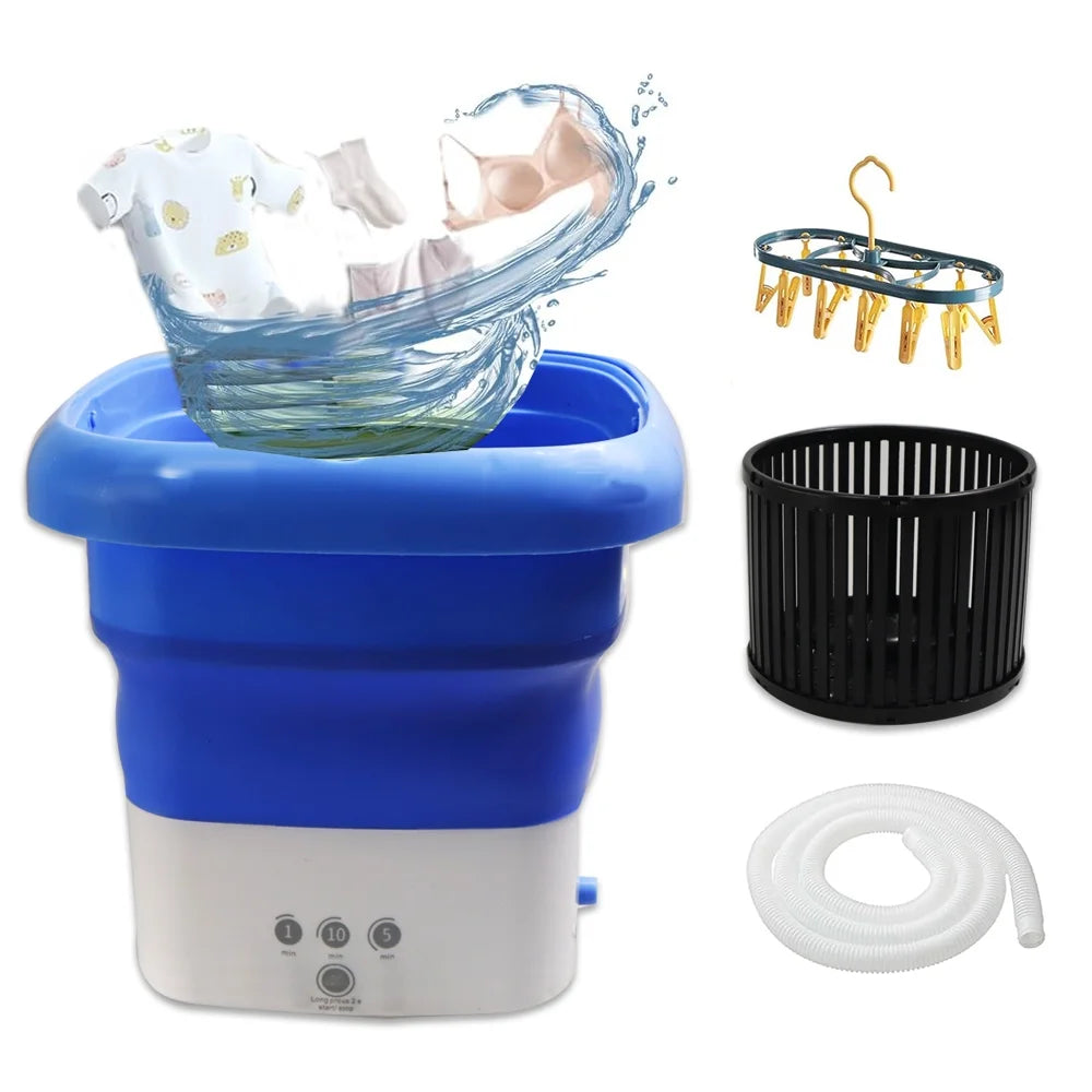 Portable Foldable Mini Washer and Dryer Combo Y92026