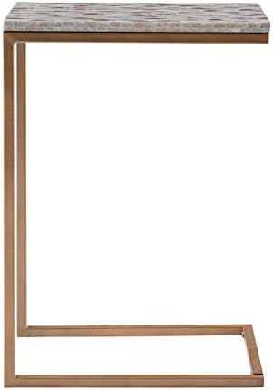 Gold Metal Accent C Table B275