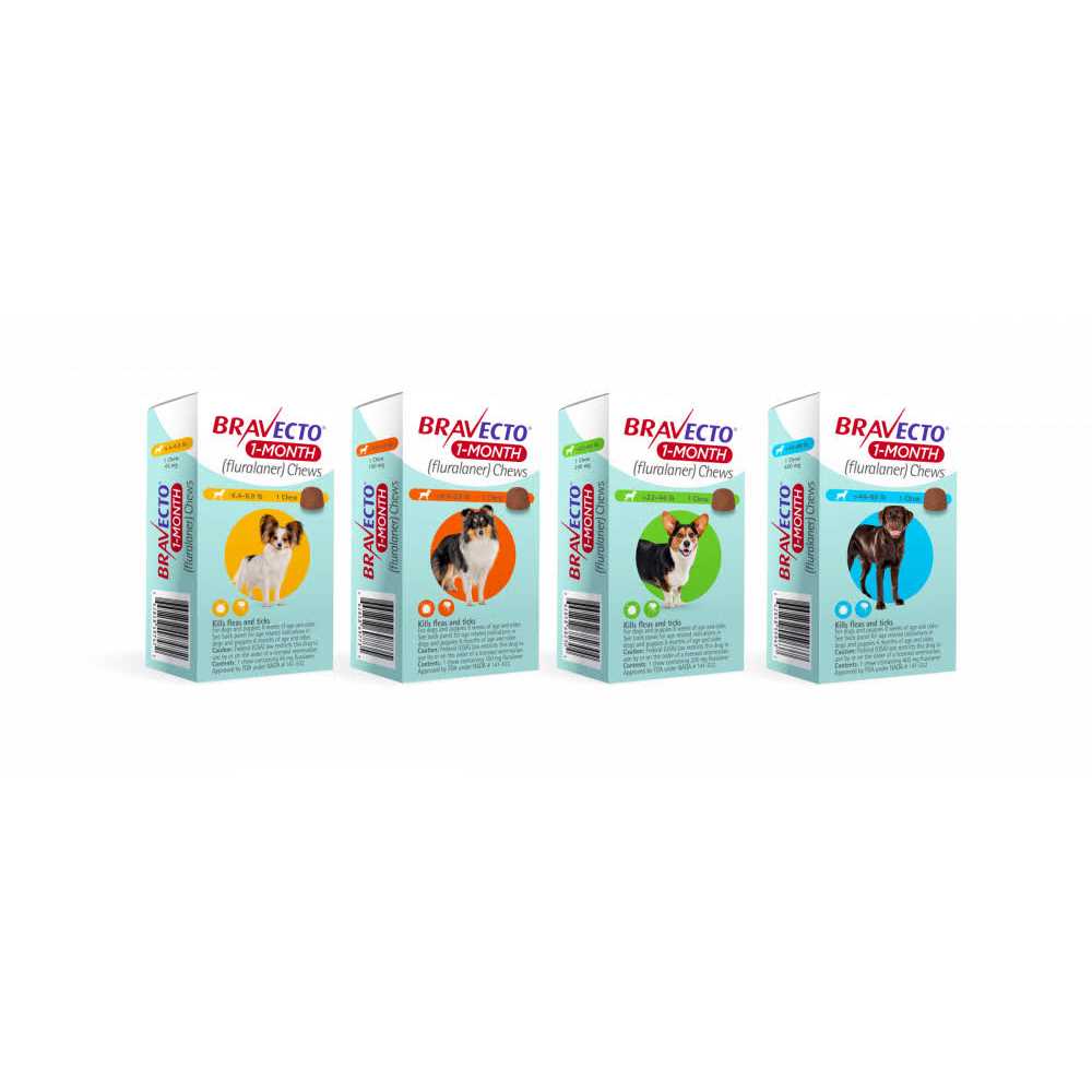 1-Month Chews for Dogs 22-44 lbs E620