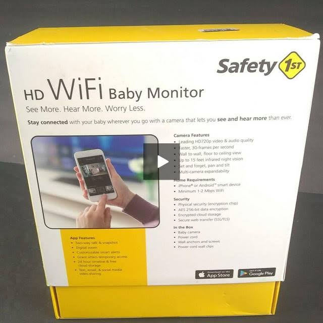 HD WiFi Baby Monitor G81189