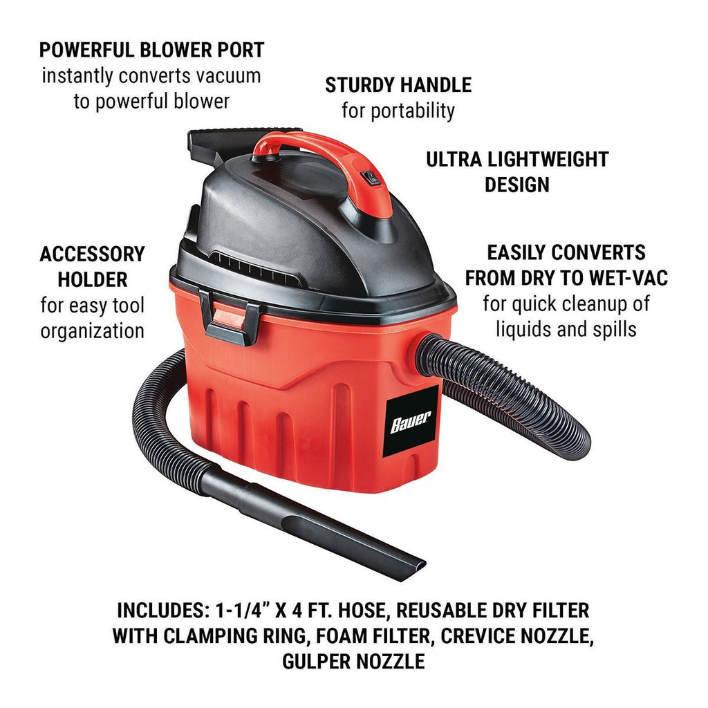3 Gallon Wet/Dry Vacuum C299