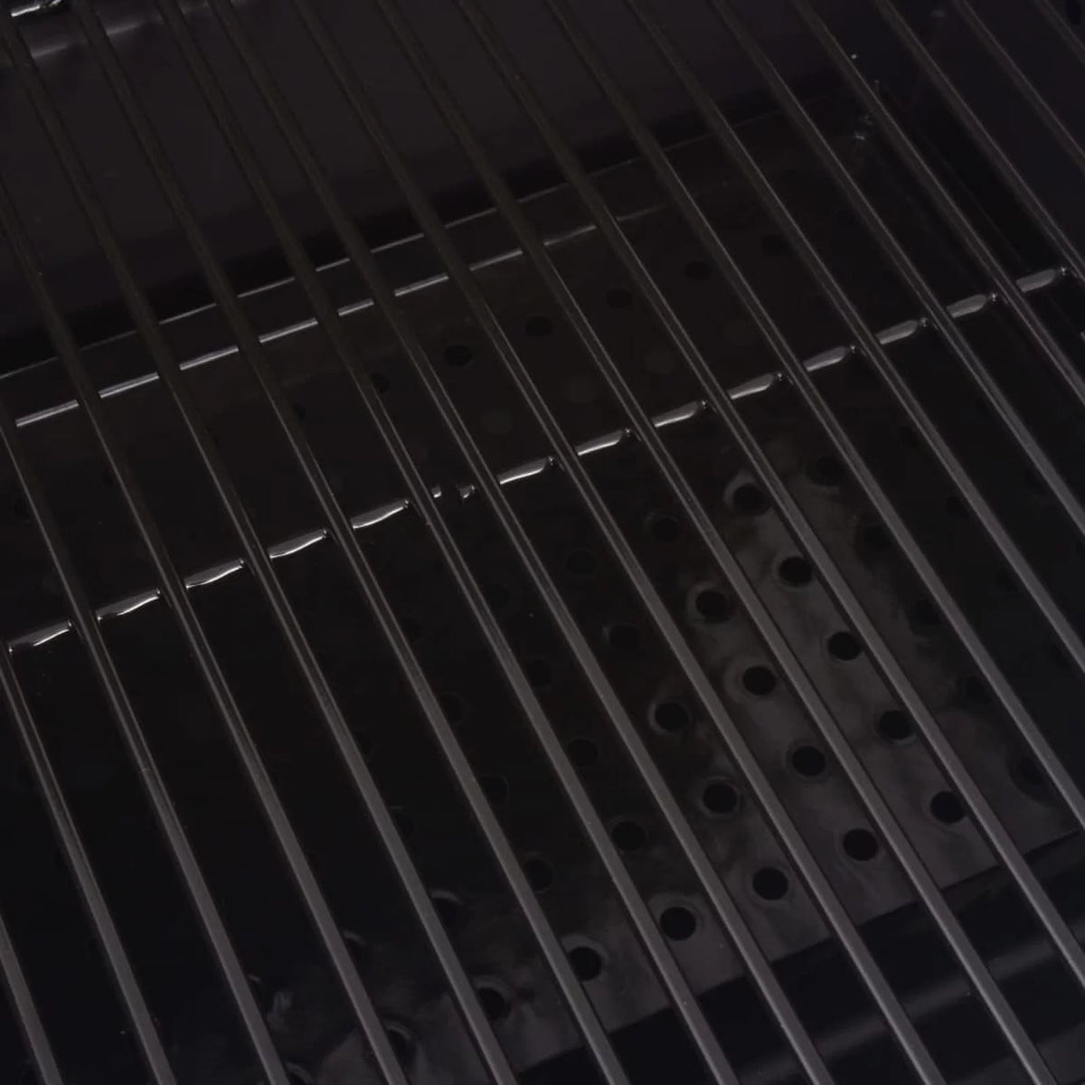 BBQ Charcoal Smoker with Bottom Shelf Black X385