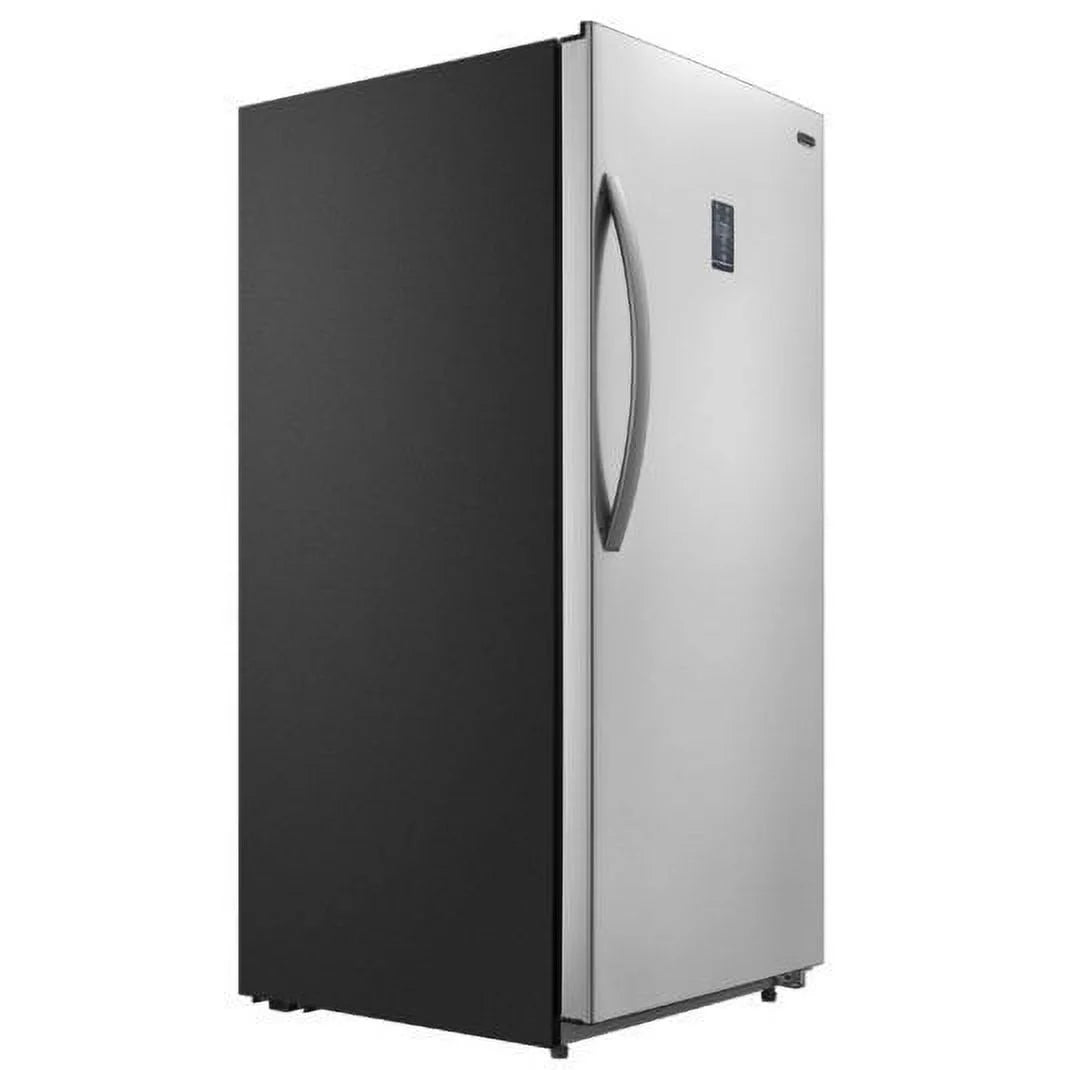 13.8 cu.ft. Convertible Upright Freezer Refrigerator Stainless Steel L911639