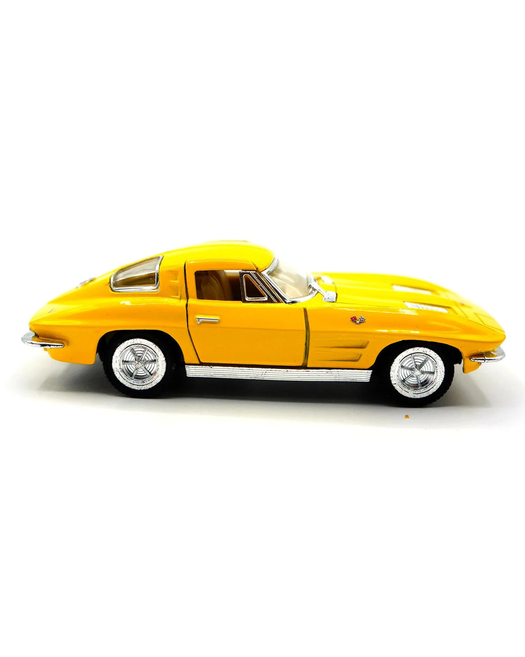 5 Yellow Diecast Model Toy Car N941