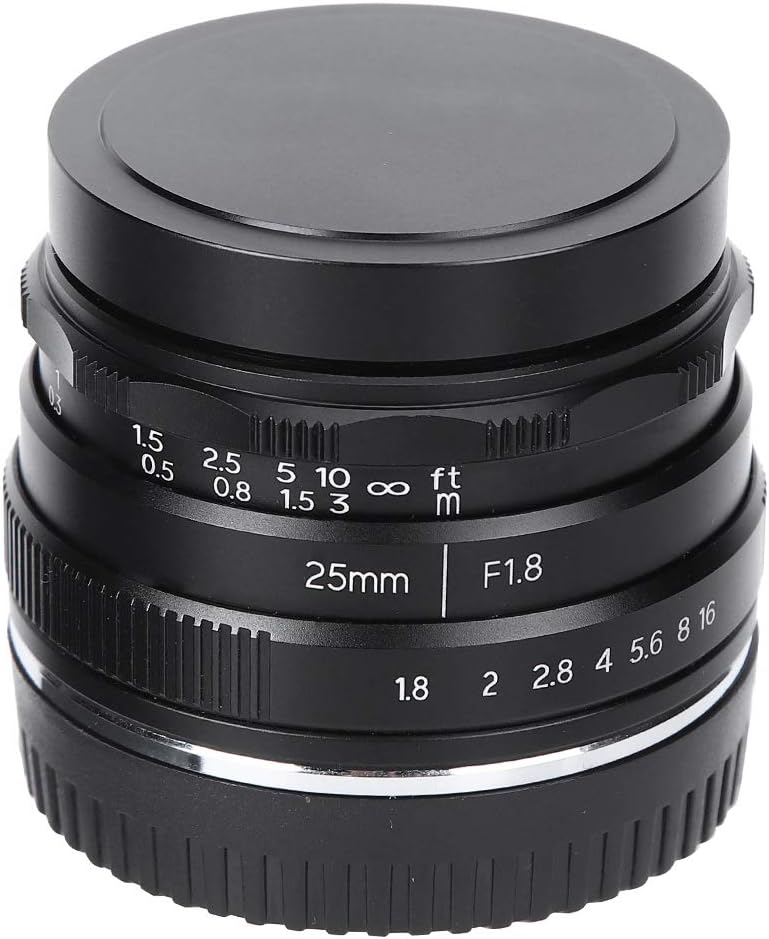 25mm F1.8 M4/3 Mount Camera Lens, Pack of 2 X689