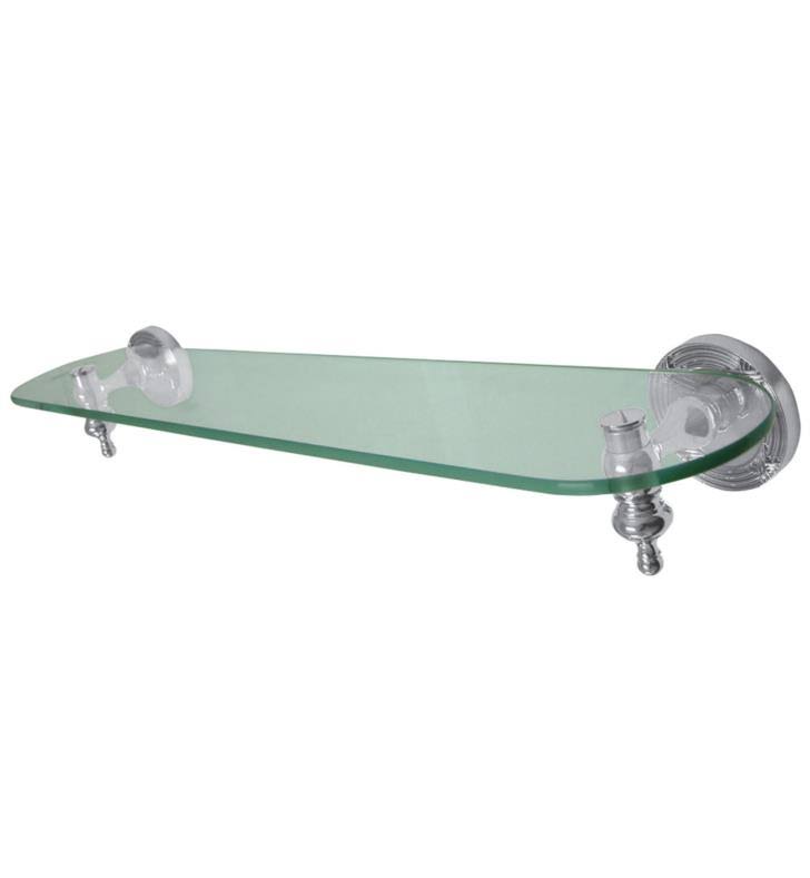 Satin Nickel Glass Shelf H4711