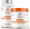 Glucomannan Fiber Capsules & DIM Supplement B699053