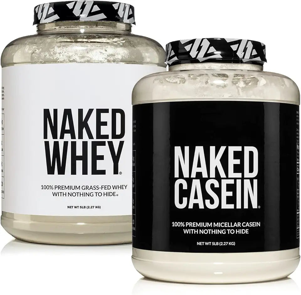 Unflavored Whey and Casein Protein Bundle P109