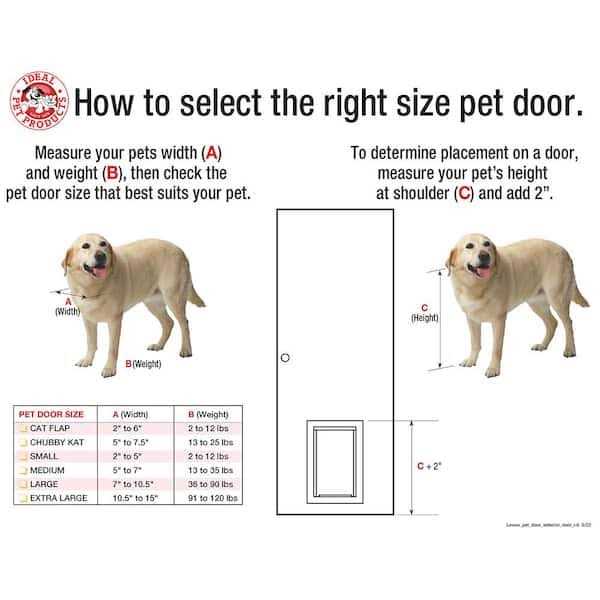 Aluminum Sash Pet Door T4239
