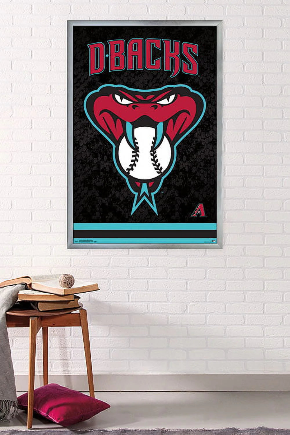 Framed Wall Poster 22.375 x 34 J592